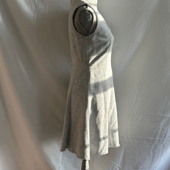 Rebecca Taylor Slub Suiting Dress Size 4 - Picture 5 of 14